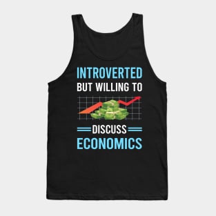 Introverted Economics Economy Economist Tank Top